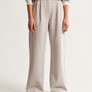 Abercrombie Sloane Tailored Wide-Leg Pants